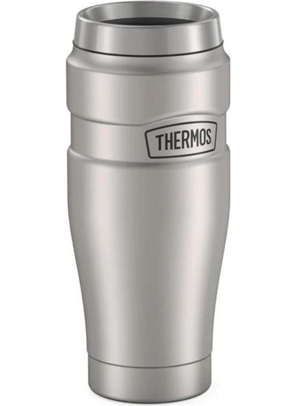 THERMOS SK1005 Stainless King Mug Matte Stainless Steel 0.47L  - Image 2