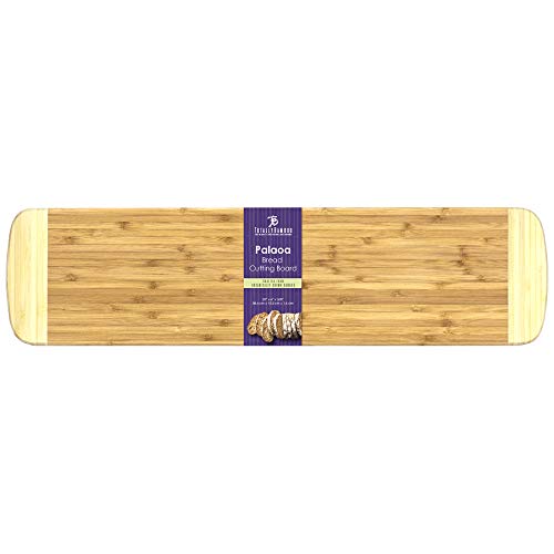 Totally Bamboo Palaoa Bread Serving & Cutting Board, Great for Charcuterie and Appetizer Spreads, 23" x 6" - Image 5