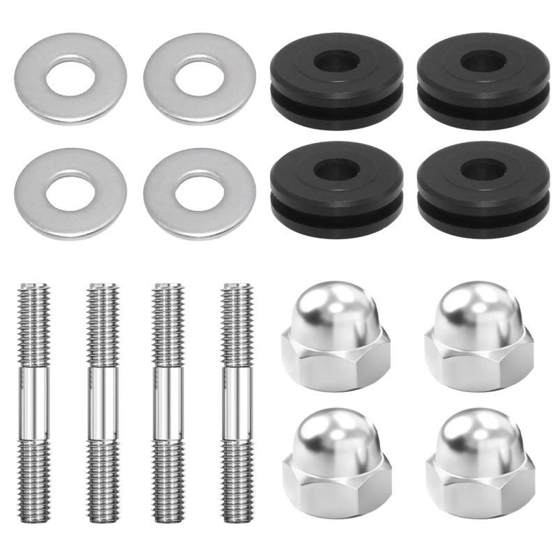 AC-MTORC ACMTORC Windshield Docking Hardware Kit for Harley Road King Custom FLHRS 20042007 Road King Special FLHRXS 20172025 - Image 3