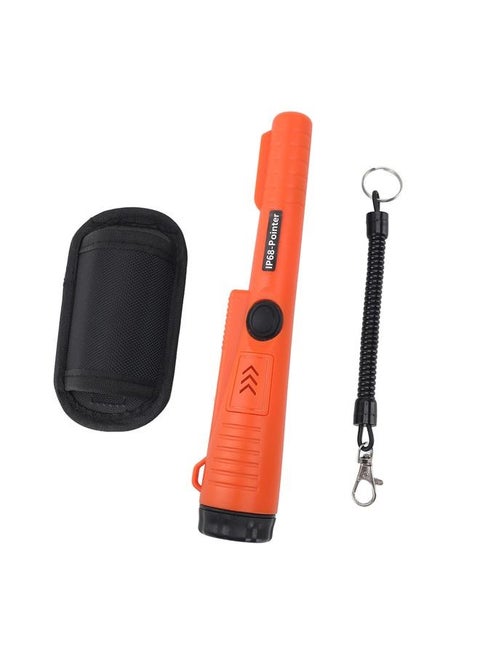 Metal Detector Pinpointer Sensitive Portable Waterproof Handheld Pin Pointer Wand for Outdoor Adventures Yellow