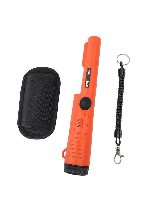 NIBEMINENT - Metal Detector Pinpointer Sensitive Portable Waterproof Handheld Pin Pointer Wand for Outdoor Adventures Yellow - Image 1