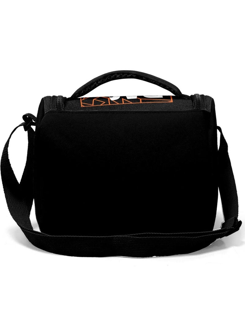 CORAL HIGH Kids Orange Black Basketball Thermo Lunch Box 11779  - Image 4