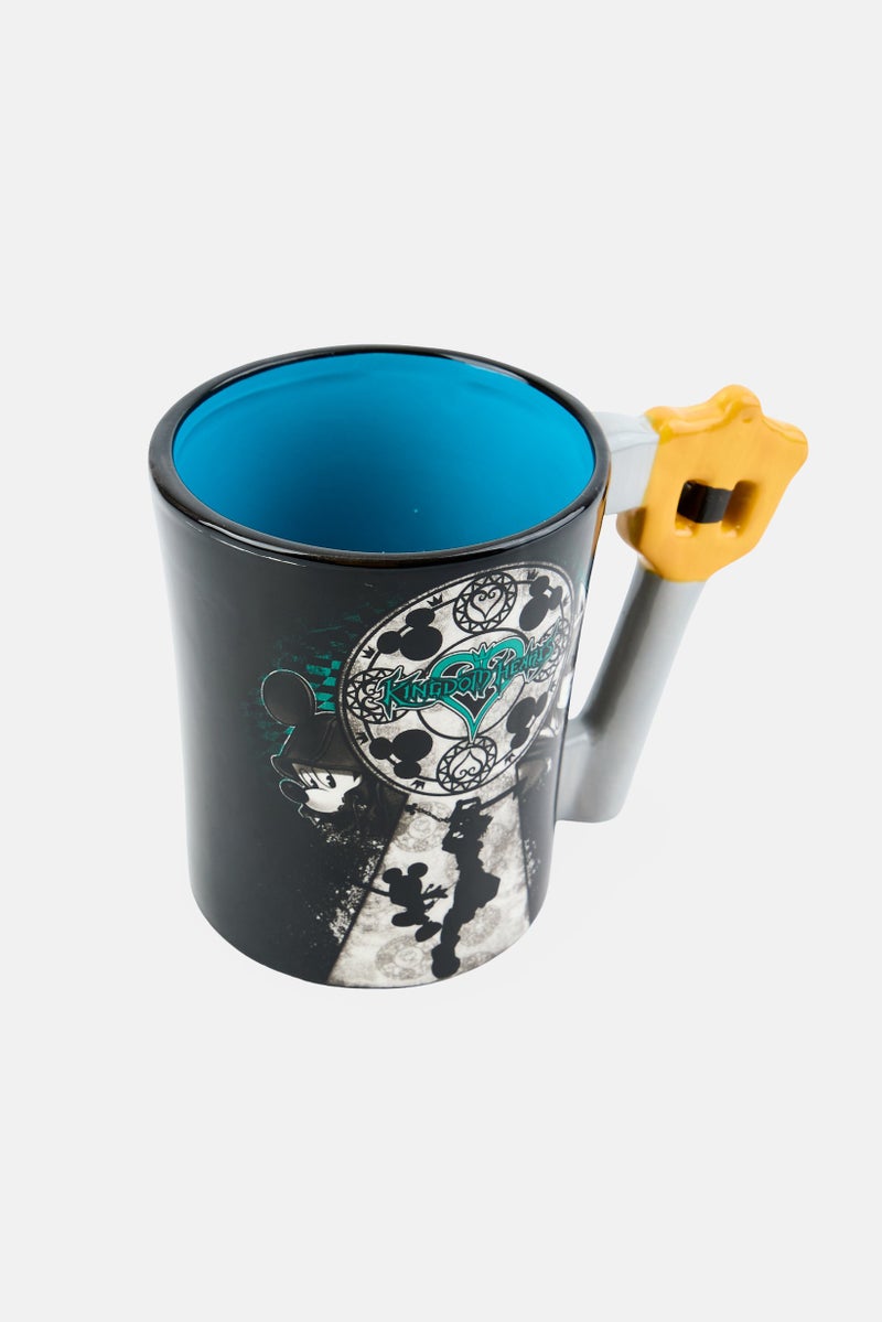 Disney Kingdom Hearts Mickey And Sora 3D Sculpted Ceramic Mug 591ml, Black - Image 2