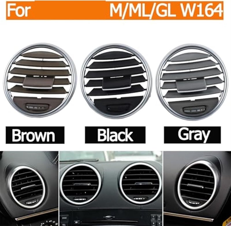 DEMULAX AC Air Vent Grille Outlet Panel for W164 ML GL Class - Image 3