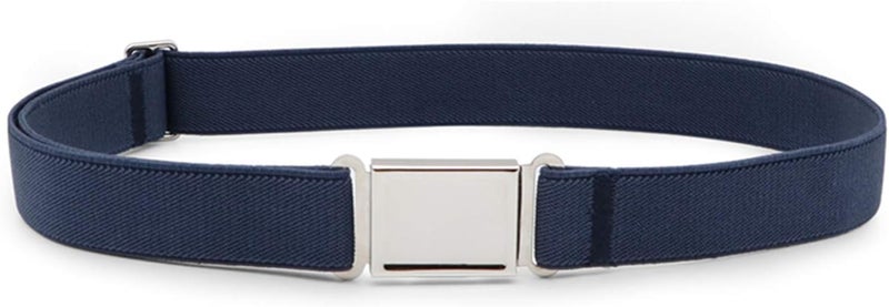 Jas. Good Kids Adjustable Magnetic Belt Boys Girls Elastic Belt with Easy Magnetic Buckle for Back to School Girls - Image 1