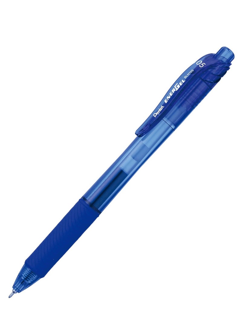 Pentel 4-Piece Energel Gel Ink Pen 0.5mm Tip Blue Ink - Image 2