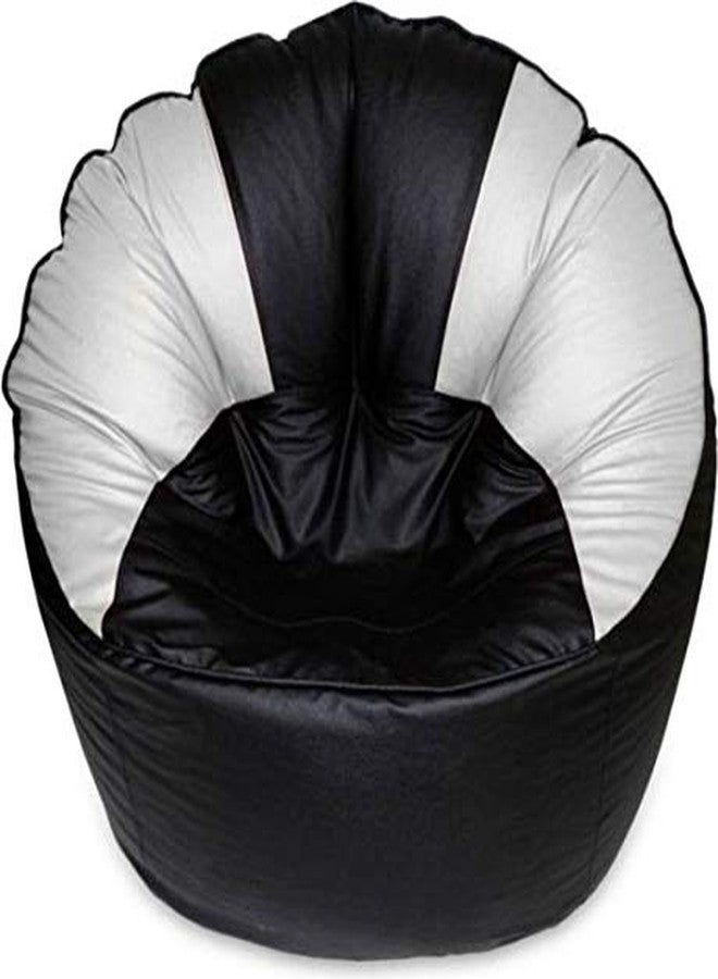 caddyFull XXXL Muddha Bean Bag Without Beans (Black and White) - Image 1