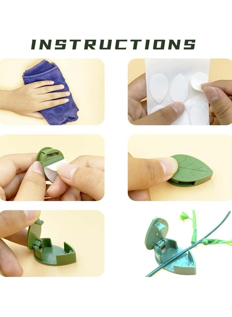 Generic Plant Vine Wall Clips-Wall Fixing Clips, Plant Climbing Wall Clips, Money Plant Holder  - Image 3