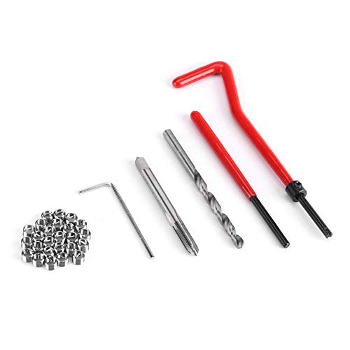XTAUTO XT AUTO 30pcs Stainless Steel M6 x 1mm Thread Repair Insert Kit Compatible Hand Tool Set for Auto Repairing - Image 2