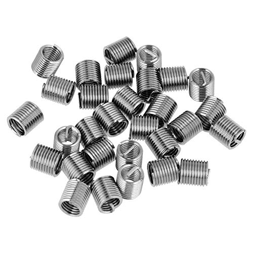 XTAUTO XT AUTO 30pcs Stainless Steel M6 x 1mm Thread Repair Insert Kit Compatible Hand Tool Set for Auto Repairing - Image 4