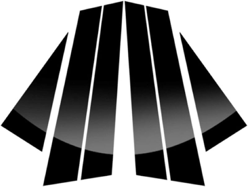 QASULER 6PCS Polished Pillar Posts for Captiva 2009-2018 - Image 1