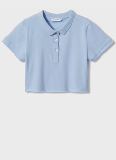 Kids Cropped Polo