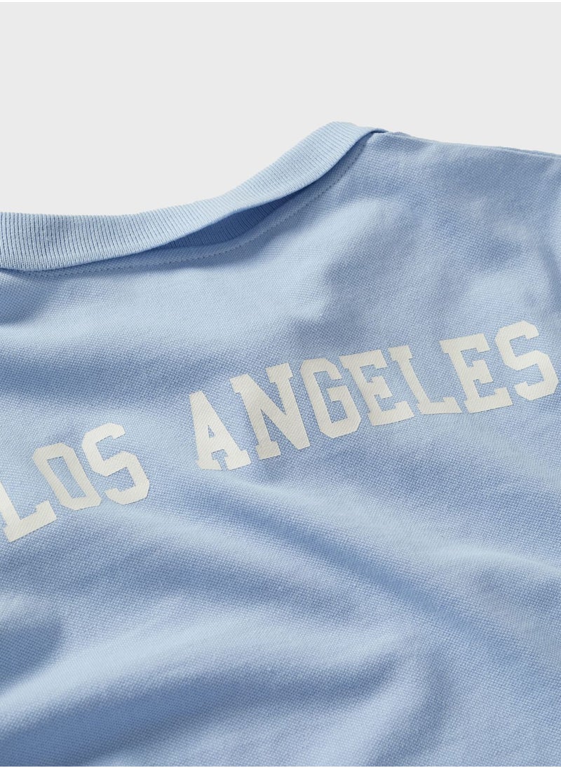 MANGO - Kids Cropped Polo - Image 1