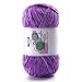 DAERBOF Plush Chunky Chenille Yarn Fluffy Velvet Yarn for Crocheting Soft Thick Bulky Yarn for Knitting and Making Clothes Hats Scarves Blankets Cushions35oz 1968yds Each Purple - Image 2