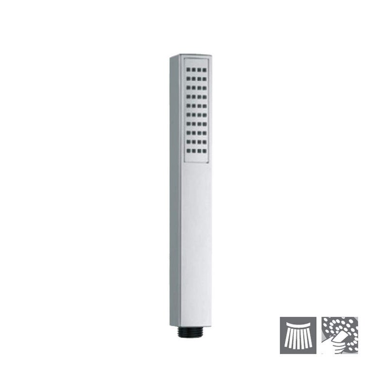 Jaquar Metal Chrome Hand Shower Square 27 MM HSH-35537, Silver - Image 5