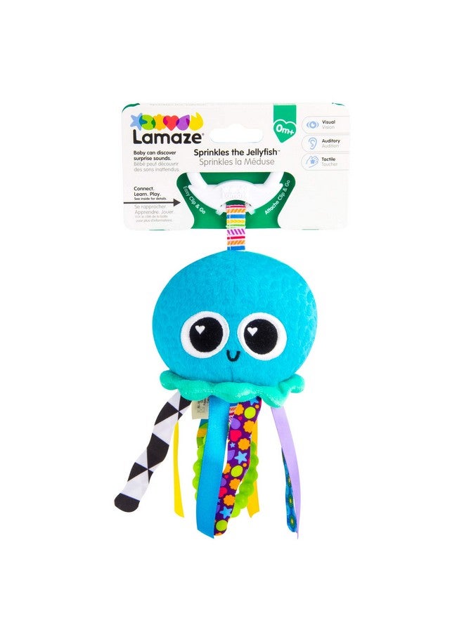 Lamaze Sprinkles The Jellyfish Clip On Baby Toys, Multi - Image 5