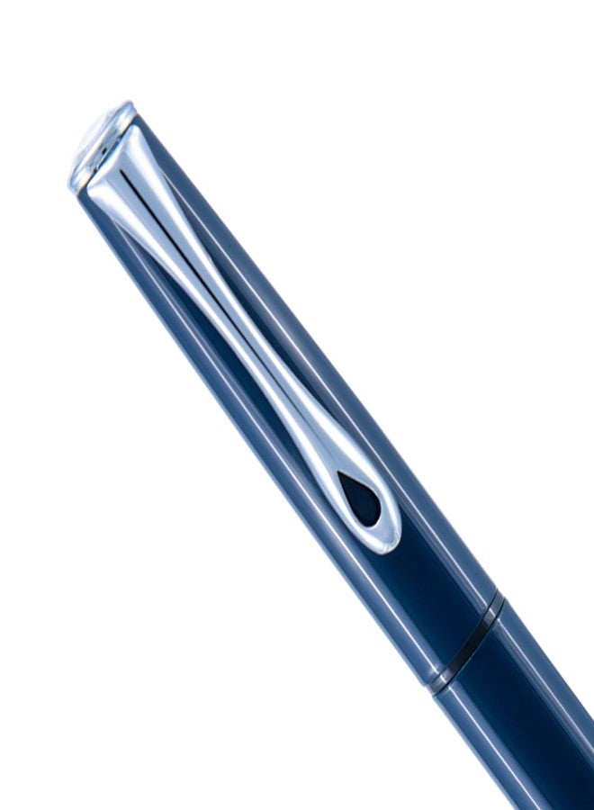 DIPLOMAT Esteem Dark Blue CT Fountain Pen (B) D40606028 - Image 3