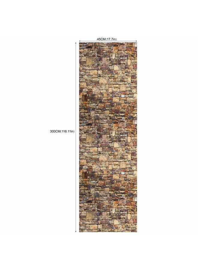 Bluejw European And American Style Old Brick Wall Seamless Wallpaper Living Room Bedroom Wallpaper Background Transformation Wallpaper RW063-070 - Image 1