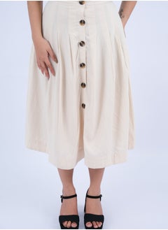 Women’s High Waist Bodycon Skirt in Pink Tint