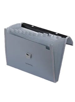 Foldermate Expanding File With 13 Divisions A4 Size Silver  - Image 2
