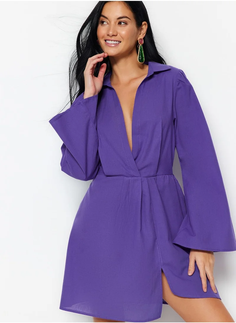 trendyol Wrap Detail Shirt