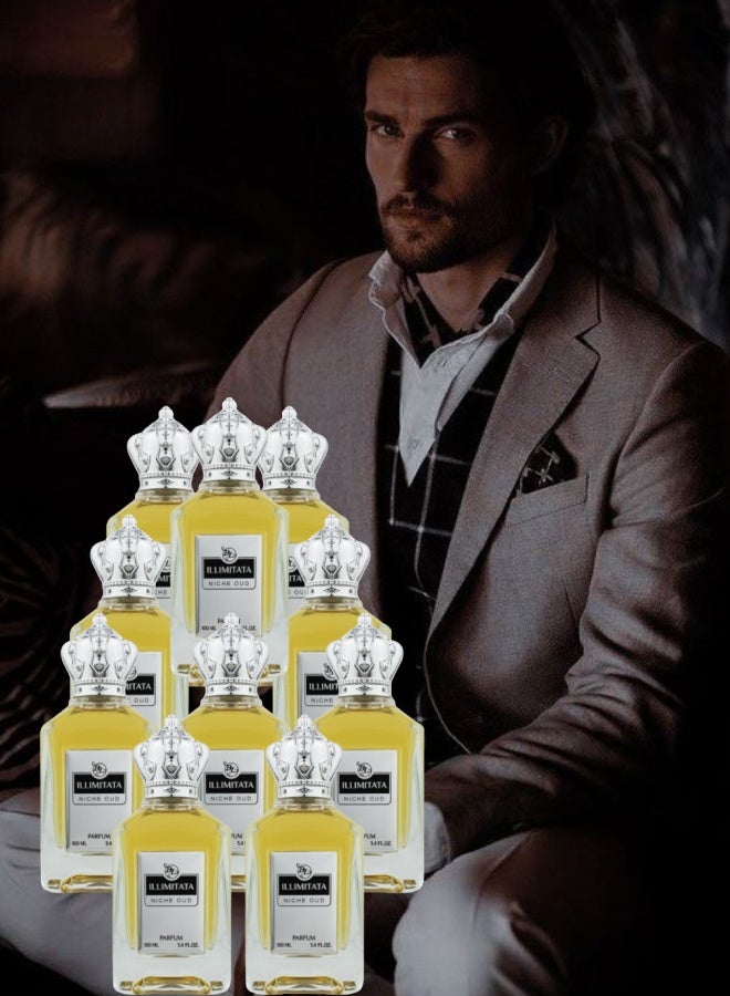 BL 10 Pieces illimitata Niche Oud Perfume 100ML - Image 1