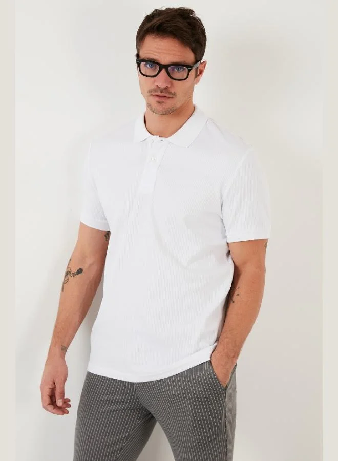 Buratti  Buratti Cotton Regular Fit Button-Down Polo Collar T-Shirt Men's POLO COLLAR T-SHIRT 5902281 for Men | Best Price UAE