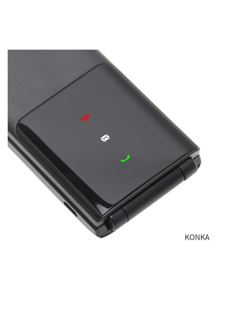 Flip Feature Phone with Physical Keypad