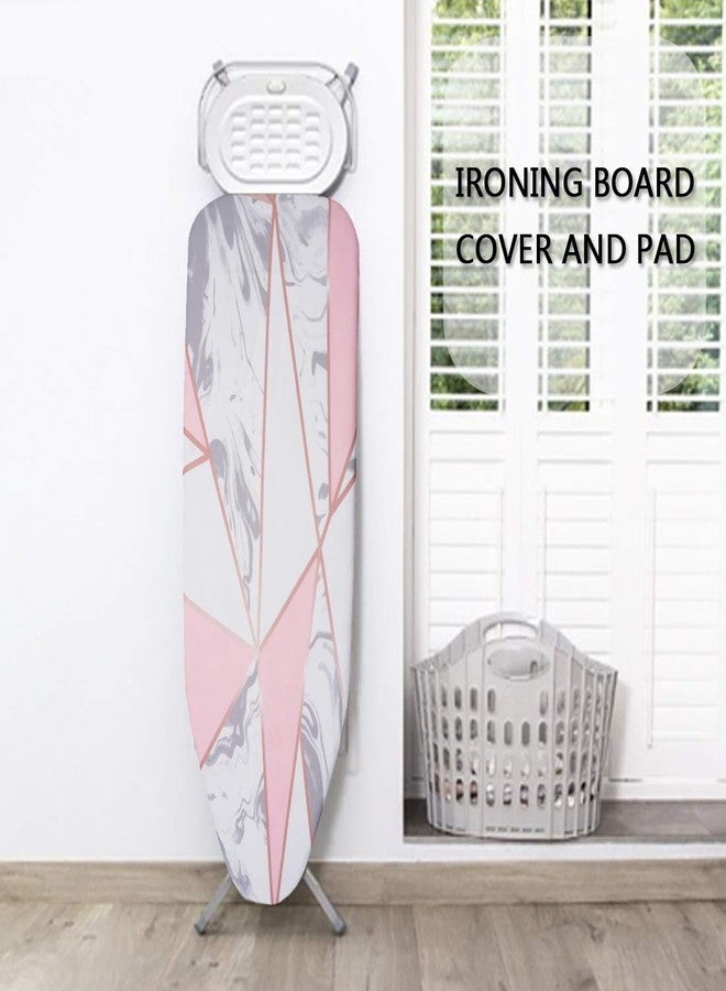 Eopocdor Ironing Board Cover and Pad Extra Thick Padding 19 X 50 Inch Fits Large and Standard Boards, Pads Resist Scorching and Staining, Elastic Edge Covers, No Fasteners Needed (2) - Image 3