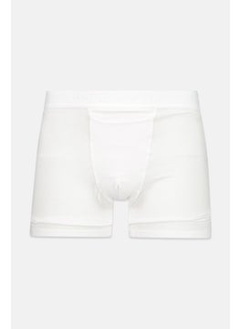 Tommy John Men 2 Pieces 4 Inseam Plain Trunks, White  - Image 1