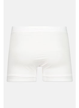 Tommy John Men 2 Pieces 4 Inseam Plain Trunks, White  - Image 2