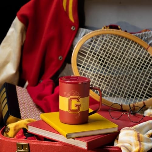 Corkcicle Harry Potter Coffee Mug Stainless Steel Insulated Cup With Lid For Tea Coffee NonSlip Silicone Base Durable Travel Mug Dishwasher Safe BPA Free Easy Grip 16 oz Gryffindor - Image 3