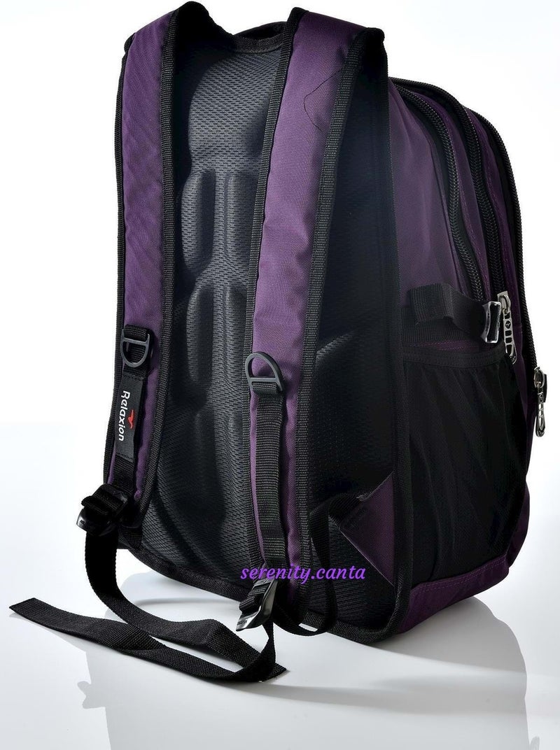 Relaxion Water Resistant Padded Daily & School Backpack with Bat Back Structure and Laptop Compartment  - Image 3