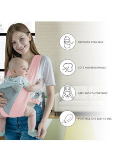 Baby Carrier, Multi-Functional 9 in 1 Baby Backpack Carrier, Shoulder Strap Grid Breathable Infant Sling for 3-36 Month Baby to Toddler Girl and Boy 7-40 lbs (Pink) - pzsku/Z27439F54EF62F11EE079Z/45/_/1693818418/2fb1d8b7-cb5f-4342-9ebb-28aee6fd7ccc