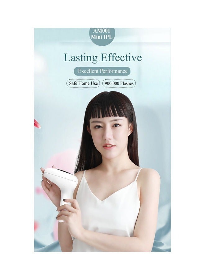 Generic Laser Hair Removal with Ice Cooling Care Function for Women Permanent, Flashes Painless Hair Remover, Hair Removal Device for Armpits Legs Arms Pink  - Image 2