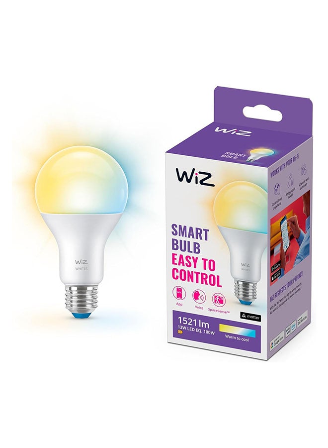 Wiz Smart LED Bulb A67 E27, 100W, Tunable White (2700K-6500K), Wi-Fi And Bluetooth, Works with Alexa And Google Assistant - Image 1