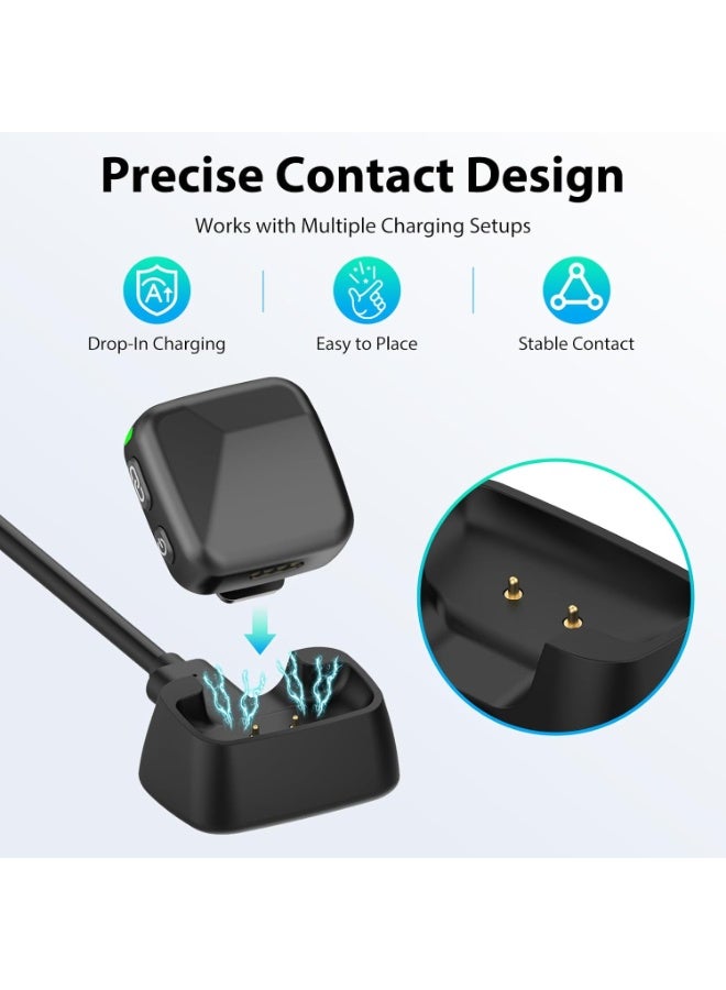 Charger Dock for DJI Mic Mini Microphone Transmitter, Magnetic Docking Station with Type-C Port, Portable Replacement Charger for Microphone, Vlogging Accessory (No Charging Cable) - Image 3