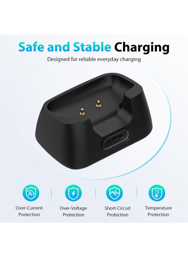 Charger Dock for DJI Mic Mini Microphone Transmitter, Magnetic Docking Station with Type-C Port, Portable Replacement Charger for Microphone, Vlogging Accessory (No Charging Cable) - Image 4