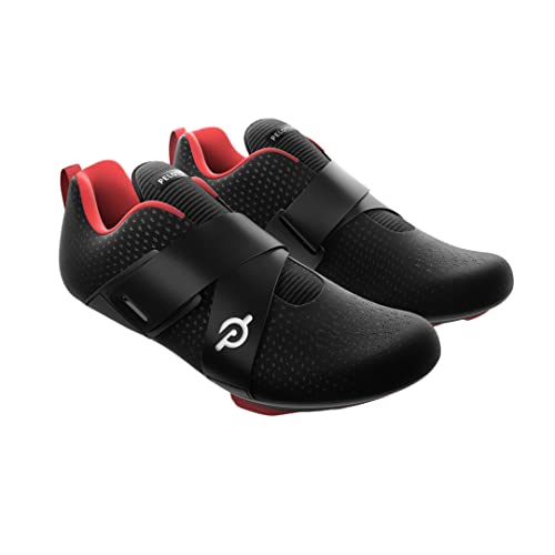 Peloton Altos Cycling Shoes for Bike and Bike+ with Single Hook and Loop Strap and Delta-Compatible Bike Cleats - Image 1