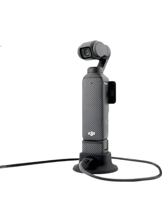MAXCAM ماكسكام / مكسكام لجهاز دي جي آي داجيان أوب 3 لينغمو أوزمو بوكيت 3 قاعدة دعم سيليكون غير قابلة للانزلاق لملحقات الكاميرا المحمولة - Image 1