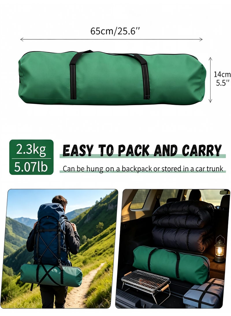 Snooe AutoPop Pro Instant Person Camping Tent - 3s Setup Waterproof Windproof Tent with UV Shield & Ventilation, Ultra-Light 5.5lbs All-Weather Shelter for Hiking, Beach, Family Travel - Image 4