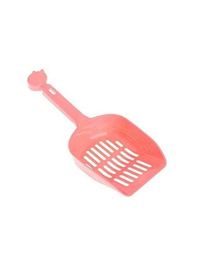 مجرفة قمامة بمقبض طويل وتصميم لطيف للقطط/الكلاب - (لون عشوائي) - Image 2