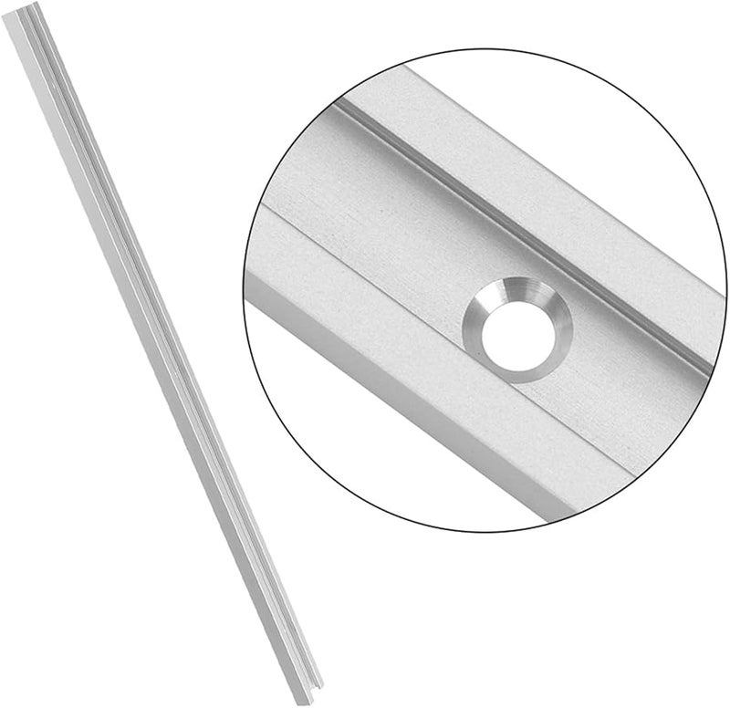 Aluminum Alloy T Slot Miter Jig Slide Fixture Size 2 For Woodworking Tool 500mm - Image 3
