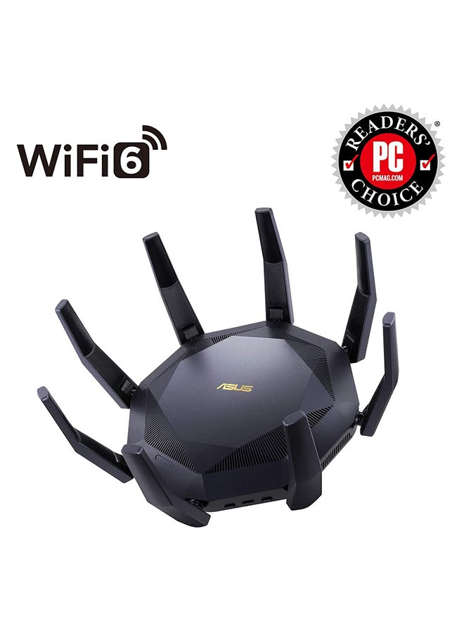 ASUS RT AX89X, 12 Stream AX6000 Dual Band Wi Fi 6 Router Black - Image 2