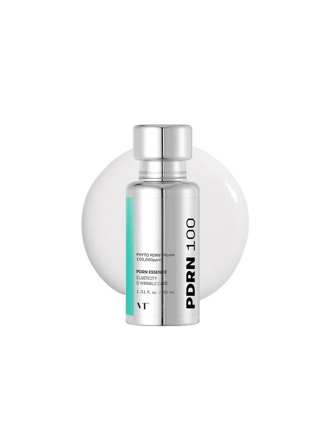 VT COSMETICS - Pdrn 100 Essence, Intensive Glow Serum, Vegan Pdrn 100,000Ppm, Skin Restoration & Recovery, Hydrating, Moisturizing, Firming, Fine Lines, Korean Skincare 1.01 Fl. Oz. - Image 1