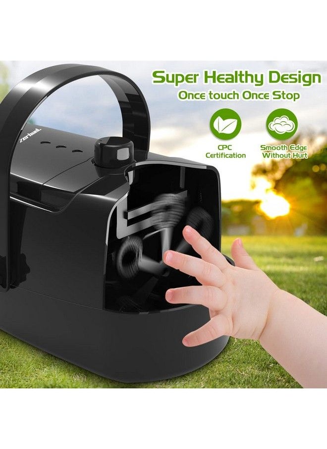 Zerhunt - Bubble Machine Durable Automatic Bubble Blower 10000+ Bubbles Per Minute Bubbles For Kids Toddlers Bubble Maker Operated By Plugin Or Batteries Bubble Toys For Indoor Outdoor Birthday Party - Image 1
