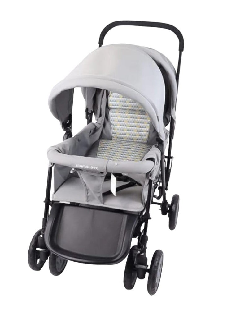 Mamalove Mamalove Twin Stroller Adjustable Seat Complete Lay Down for Babies  - Image 1