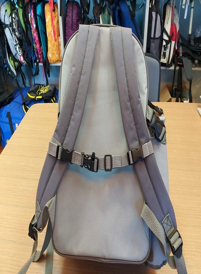 Amlrt Backpack Chest Strap- Nylon - Adjustable Universal (Grey) - Image 4