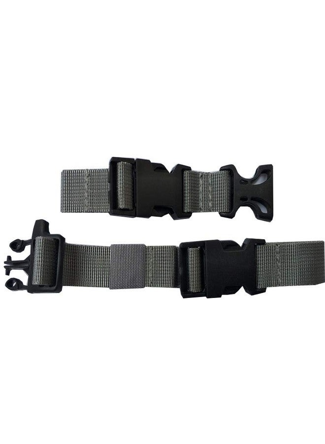 Amlrt Backpack Chest Strap- Nylon - Adjustable Universal (Grey) - Image 1