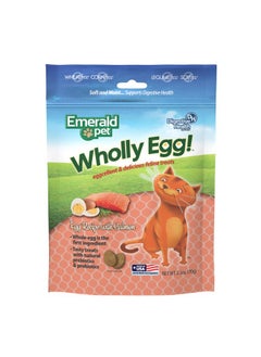 Emerald Pet Wholly Egg Digestive Health Cat Treats - Soft and Moist cat Treats for Healthy Digestion - Natural Prebiotics and Probiotics for cat Digestion - Salmon Treats, 2.5 oz - pzsku/Z2744C5C887EFCACC35E4Z/45/_/1737031502/dcb886f9-9a7d-45cf-9271-4e1f2c5f109b